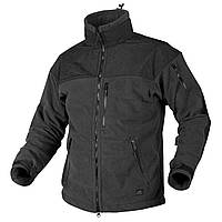 Куртка флісова з мембраною Helikon-Tex® Classic Army Jacket - Fleece Windblocker - Black XL