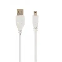 Дата-кабель Cablexpert CC-USB2-AM5P-3 0.9m USB (тато) - miniUSB (тато) White