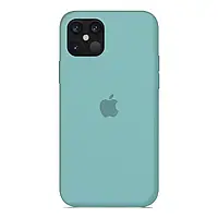 Чехол Full Silicone Case для iPhone 12 mini Blue Sea (силиконовый чехол силикон кейс на айфон 12 мини)