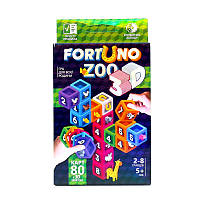 Настольная развивающая игра "Fortuno ZOO 3D"