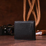 Чоловічий гаманець ST Leather 18319 (ST160) шкіряний Чорний, фото 7
