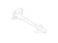 Корпус рулевой рейки с ЭУР BW411.NLA0.BDOU BMW X5 F15 13-18, X6 F16 14-20