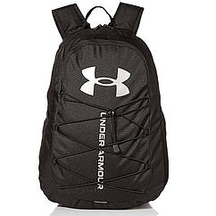 Рюкзак спортивний міський Under Armour Hustle Sport Backpack 26 л чорний (1364181-001)