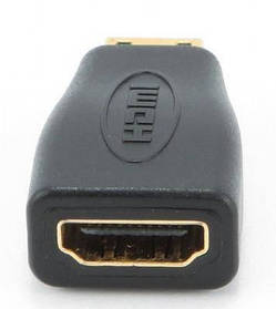 Перехідник Gembird MiniHDMI / HDMI Black (A-HDMI-FC)