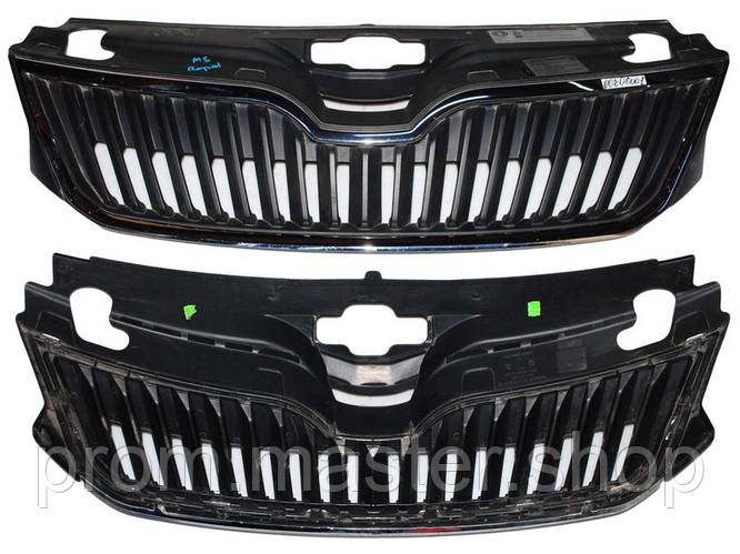 Купить Решетка радиатора SKODA RAPID SPACEBACK (NH1) 12-19,RAPID (NH1 ...