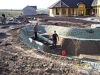Строительство искусственного водоема 