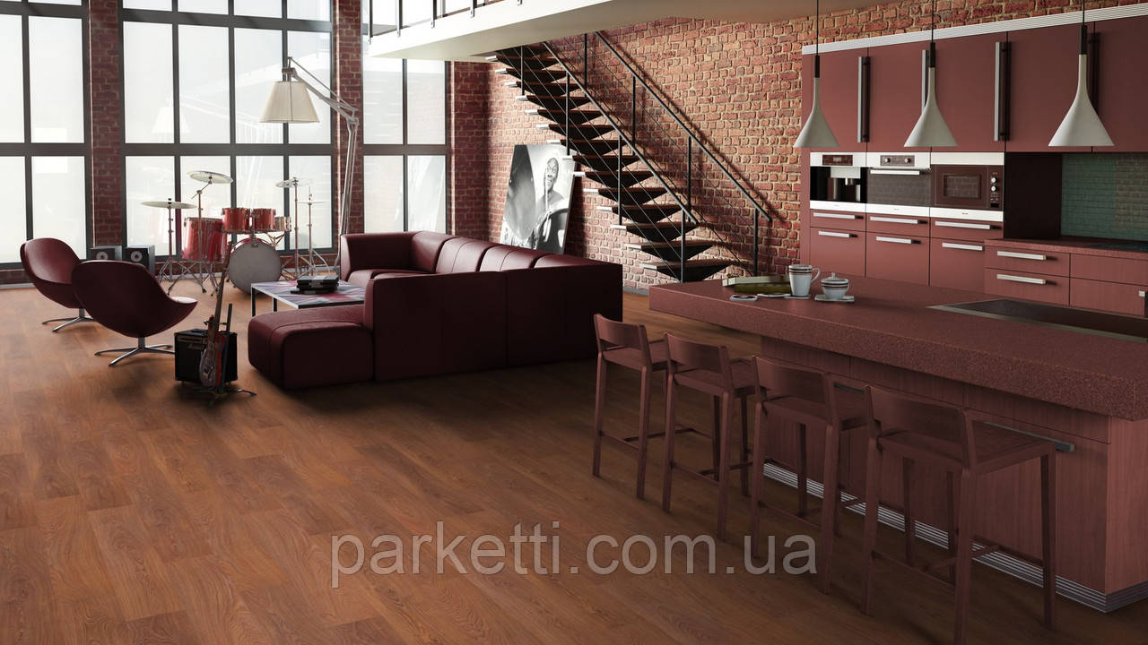 Ламинат Tarkett 8374215 Woodstock Дуб Шервуд Тобакко - фото 4 - id-p272621351