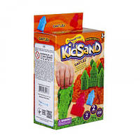 Кинетический песок "KidSand: Замок" с формочками, KS-05-04U, 200 г (укр)