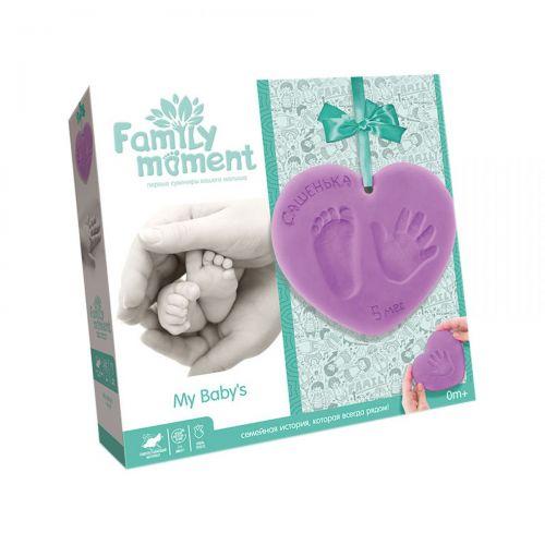 Набор для отпечатка ручки и ножки "Family Moment", FMM-01-01 (рус) - фото 1 - id-p1664634528