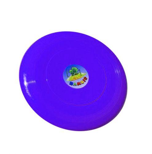 Летающая тарелка, фрисби фиолетовый - фото 1 - id-p1664639271