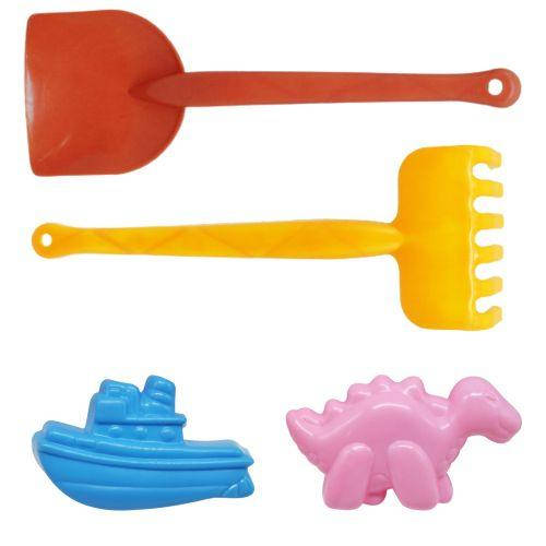 Песочный набор "Грабельки, Лопатка и 2 пасочки", вид 6 (ID#1664653328 ...