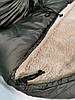 Тактичний спальний мішок на екомеху (до -25) спальнік туристичний для походу, для холодної погоди!, фото 5