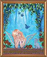 Набір для вишивання бісером на художньому полотні: Мрії