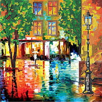 Схема для вишивання бісером на художньому полотні: Осіння фантазія