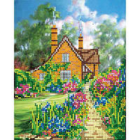 Схема для вишивання бісером на художньому полотні: На дачі