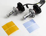 Комплект LED ламп H4 X3, Автолампи, світлодіодні лампочки для автомобіля, фото 10