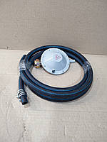 Комплект для газової плити шланг 2м, Пропановий редуктор РДОГ