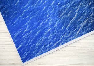 Фетр із малюнком "Текстури природи" - №2 Океан (Корейський жорсткий 1,2 мм)