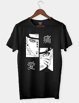 Чоловіча футболка "Naruto Наруто проти Пейна"