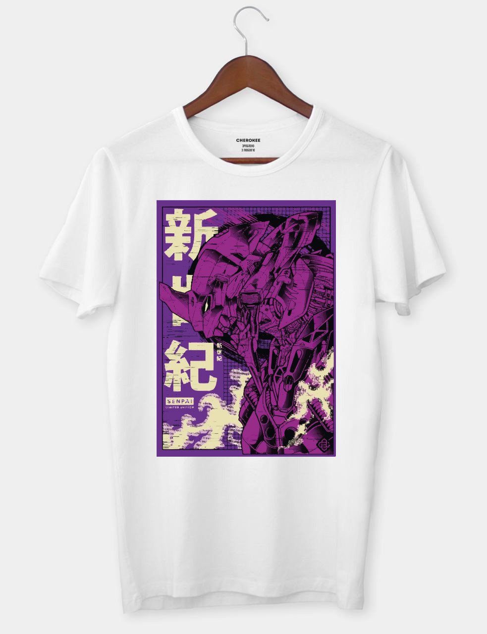 Чоловіча футболка "Evangelion Єва 01"