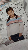 Детский теплый свитер для девочки lupilu, размер 110/116