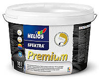 Краска латексная HELIOS SPEKTRA PREMIUM интерьерная белая (база В1) 10л