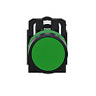 Кнопка без фіксації Зелена з поверненням IP66  NO Schneider Electric XB5 XB5AA31, фото 4