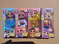 Набор игрушек 4 шт, Кукла L.K. mini fashion doll (куклы для девочек, игрушки, лол куклы) EN