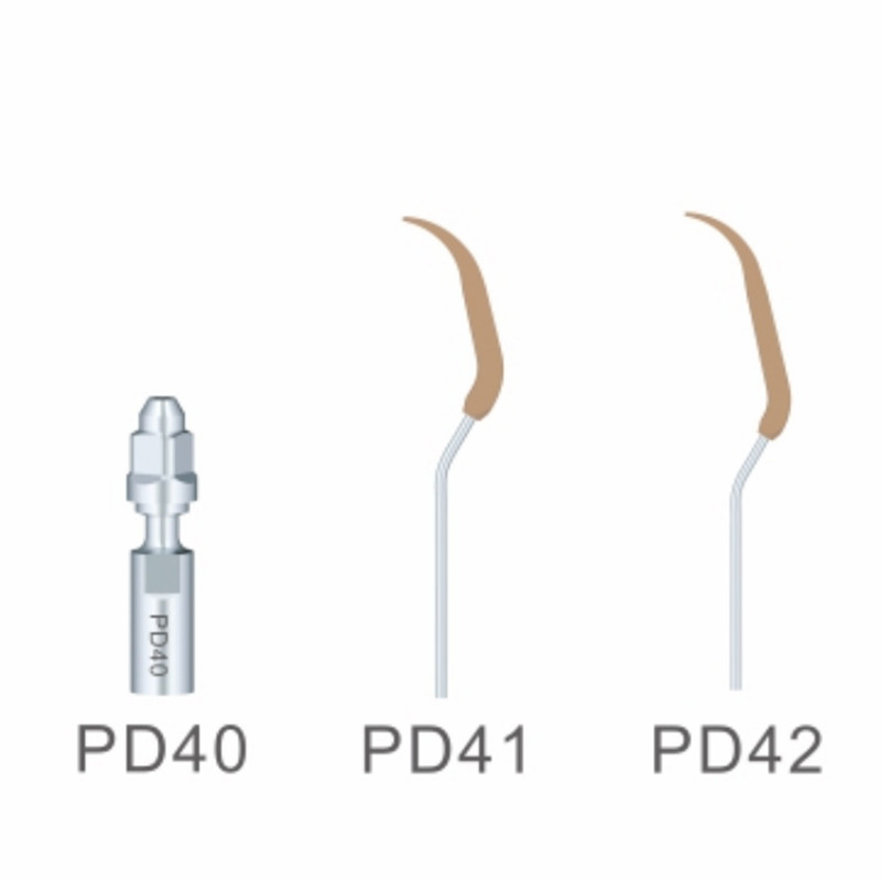 Насадка PD41, для очищення імплантів, використовується разом з тримачем PD40. Пластикова частина - матеріал