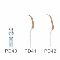 Насадка PD42, для очищення імплантів, використовується разом з тримачем PD40. Пластикова частина - матеріал