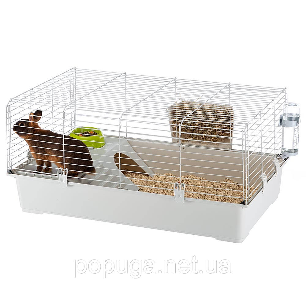 Кллетка RABBIT 100 GREY Ferplast для гризунів , 95*57*46см - фото 1 - id-p648418806