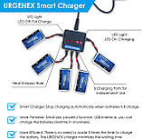 Акумулятор URGENEX 3,7 В 380 мАг LiPo із зарядним пристроєм Molex 25C, фото 8
