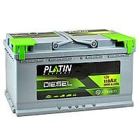 Аккумулятор автомобильный PLATIN Silver Diesel 6СТ-110 АзE