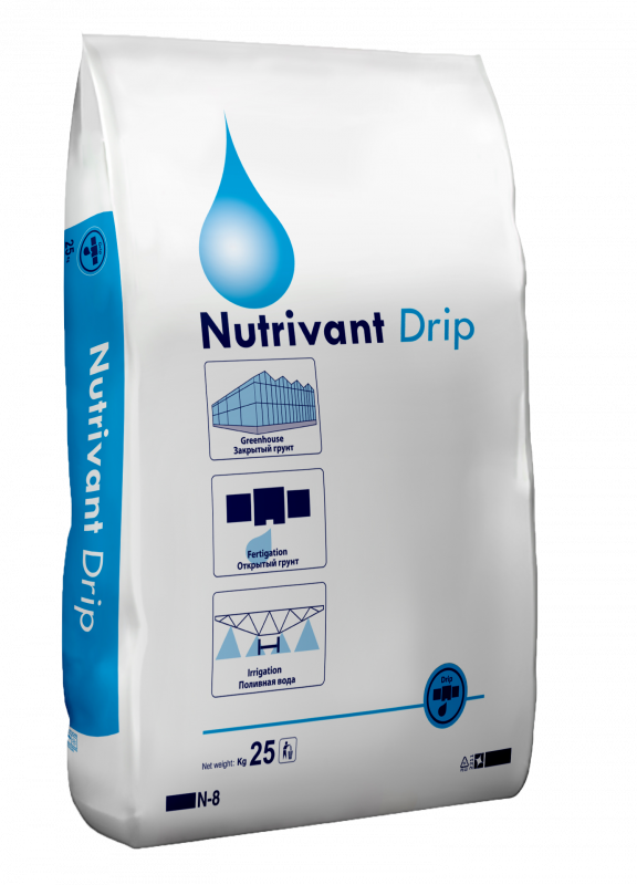 Добриво Нутрівант Дріп 16-8-25 ICL - 25 кг