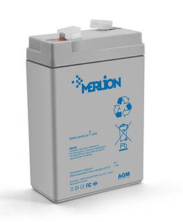 Акумуляторна батарея MERLION GP645 6V 4.5Ah