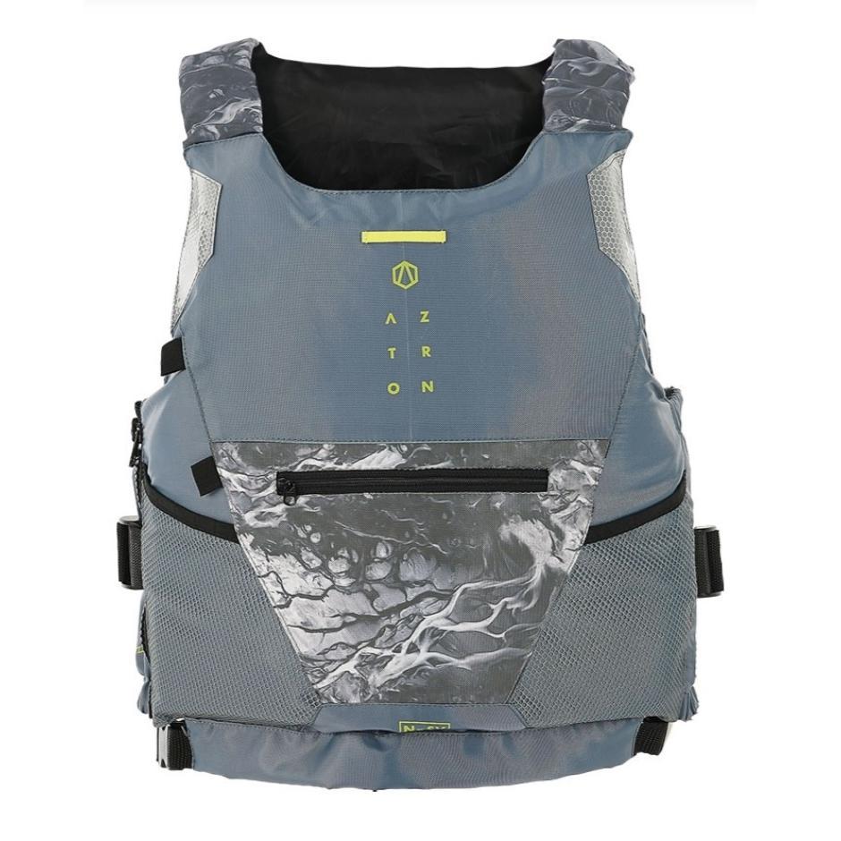 Жилет страховочный AZTRON NYLON Safety Vest Stone Grey размер XL AZTRON AE-V501MXL - фото 1 - id-p1651536752