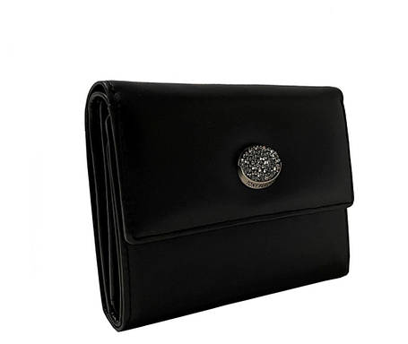 Портмоне шкіряне Swarovski 500N nero чорний Tony Perotti, фото 1