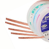 Мідна стрічка для видалення припою діам.-3.0 мм, 1.5 метра, фото 2