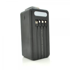 Power bank PLO-4U80 80000mAh, Black, Blister