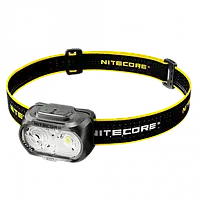 Налобный фонарь Nitecore UT27 Original два источника питания (3xAAA, USB-C) красний свет