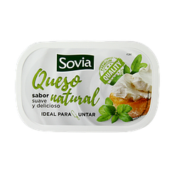 Крем-сир натуральний Совіа Sovia Queso natural 300g 24шт/ящ (Код: 00-00005908)