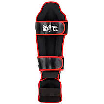 Захист для гомілки та стопи MMA Benlee BUSTER S/M/PU/ чорний, фото 4