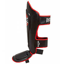 Захист для гомілки та стопи MMA Benlee BUSTER S/M/PU/ чорний, фото 6