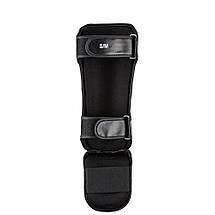Захист для гомілки та стопи в MMA Benlee GUARDIAN L/XL/PU/ чорний, фото 5