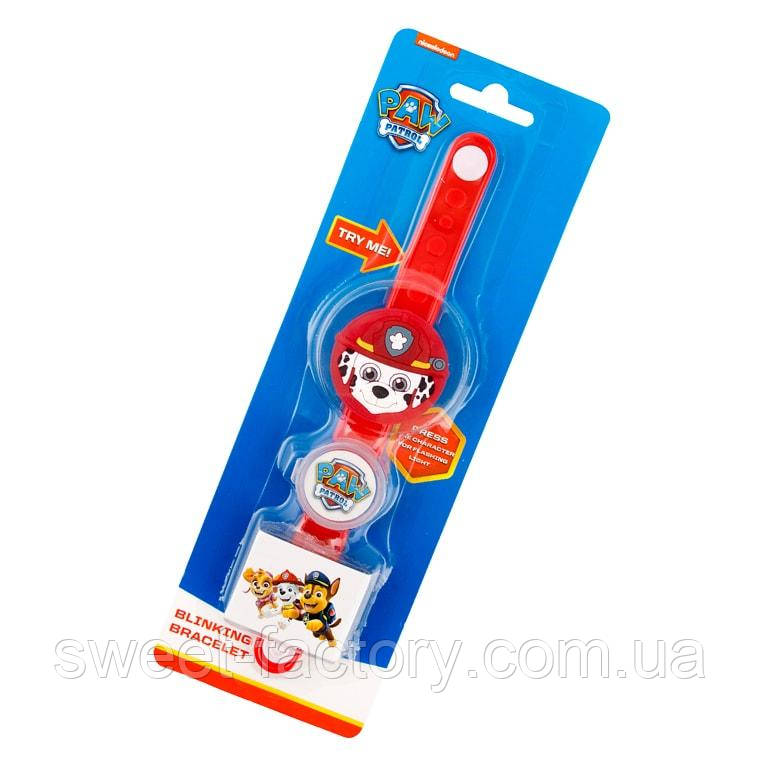 Браслет Nickelodeon Paw Patrol Blinking Bracelet Маршал 10g, фото 1