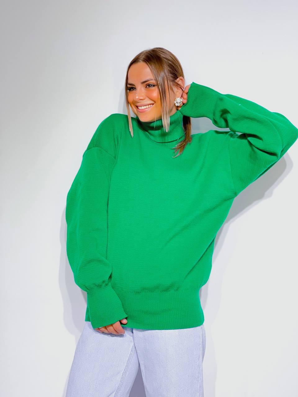 Жіночий базовий светр-водолазка ( в кольорах)