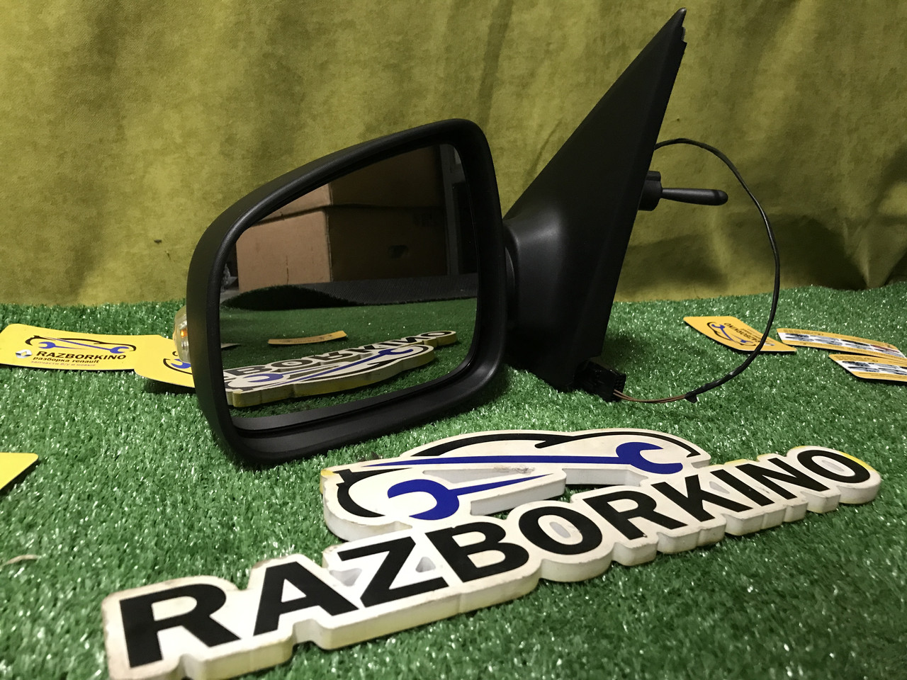 Дзеркало механічне ліве Renault Sandero 2 Рено Сандеро 2 (2013-...) Оригінал 963028691R, фото 1