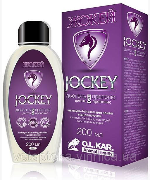 Шампунь-бальзам Жокей с дегтем и прополисом, 200мл: продажа, цена в ...