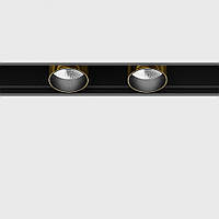 IN_LINE TUB XS A 22 X2, D22, H23mm, LED 4W, 3000К, латунь (06.2221.4.930.BR)