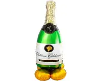 Фольгированный Шар-Фигура "Бутылка шампанского" (под воздух), Anagram
